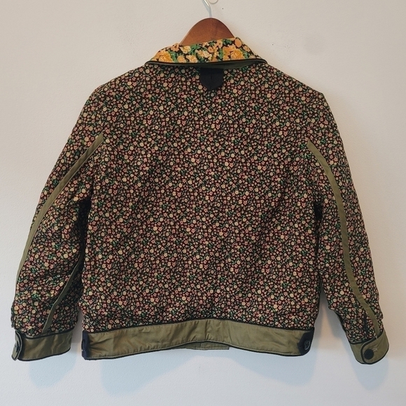 Coach Military Reversible Jacket Cotton/ Silk Blend Jacket Size XS - Picture 12 of 16